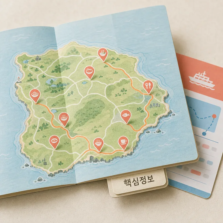 제주 우도 맛집 추천 지도 2026 일정과 교통 확인 방법 총정리 본문 이미지 1 - 먼저 결론부터