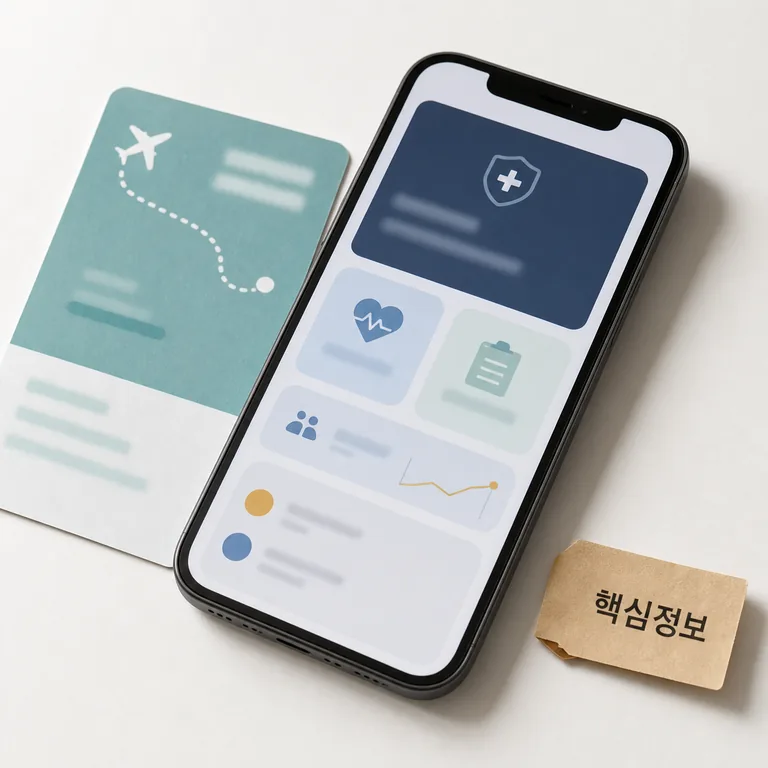 나의건강기록 앱 개편 입국 검역 자녀 먼저 결론부터 본문 이미지