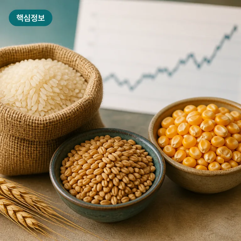 세계 쌀·밀·옥수수 가격 상승 2026 적용일과 확인 방법 총정리 본문 이미지 1 - 먼저 결론부터