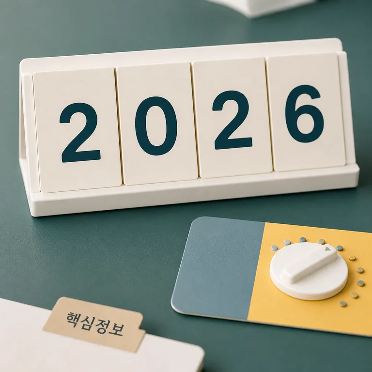 누구나 이해 쉽게 2026 주요 변화와 확인할 점 총정리 최신 기준 핵심정보 본문 안내 이미지