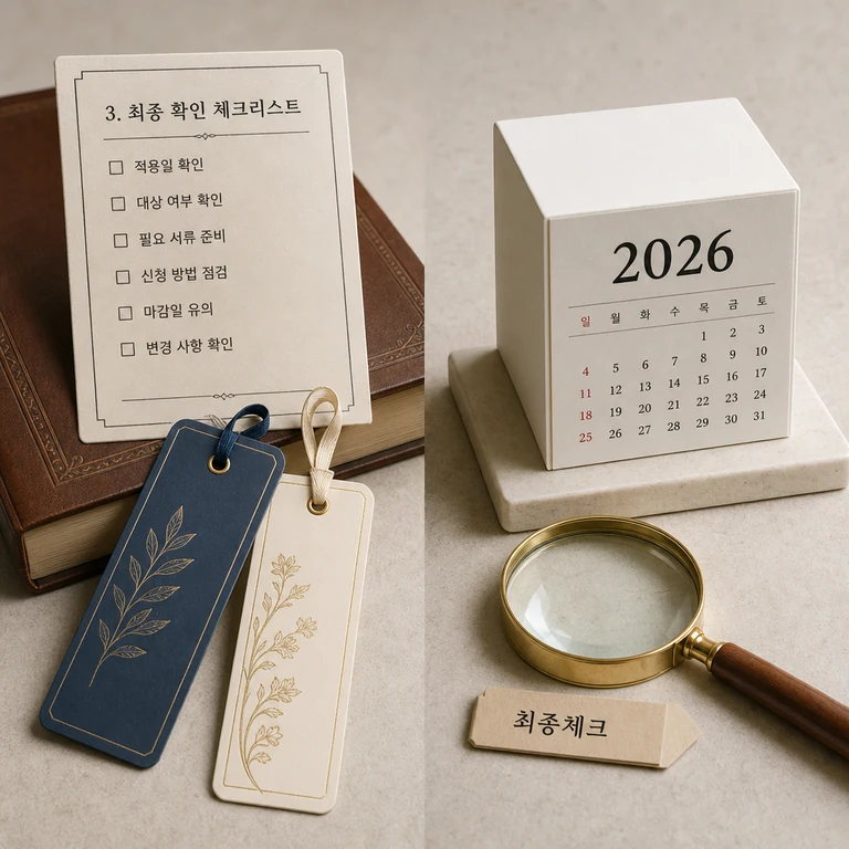 멋진 신세계 2026 적용일과 확인 방법 총정리 최신 기준 본문 이미지 3 - 최종체크