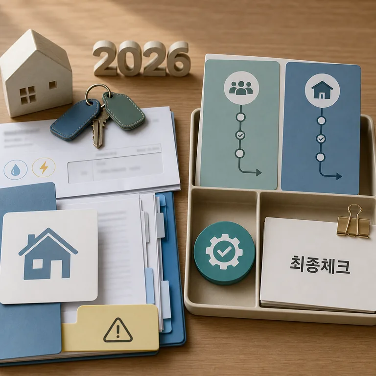 사실혼 유사 생활공동체 형성한 2026 적용일과 확인 방법 총정리 본문 이미지 3 - 확인 체크리스트