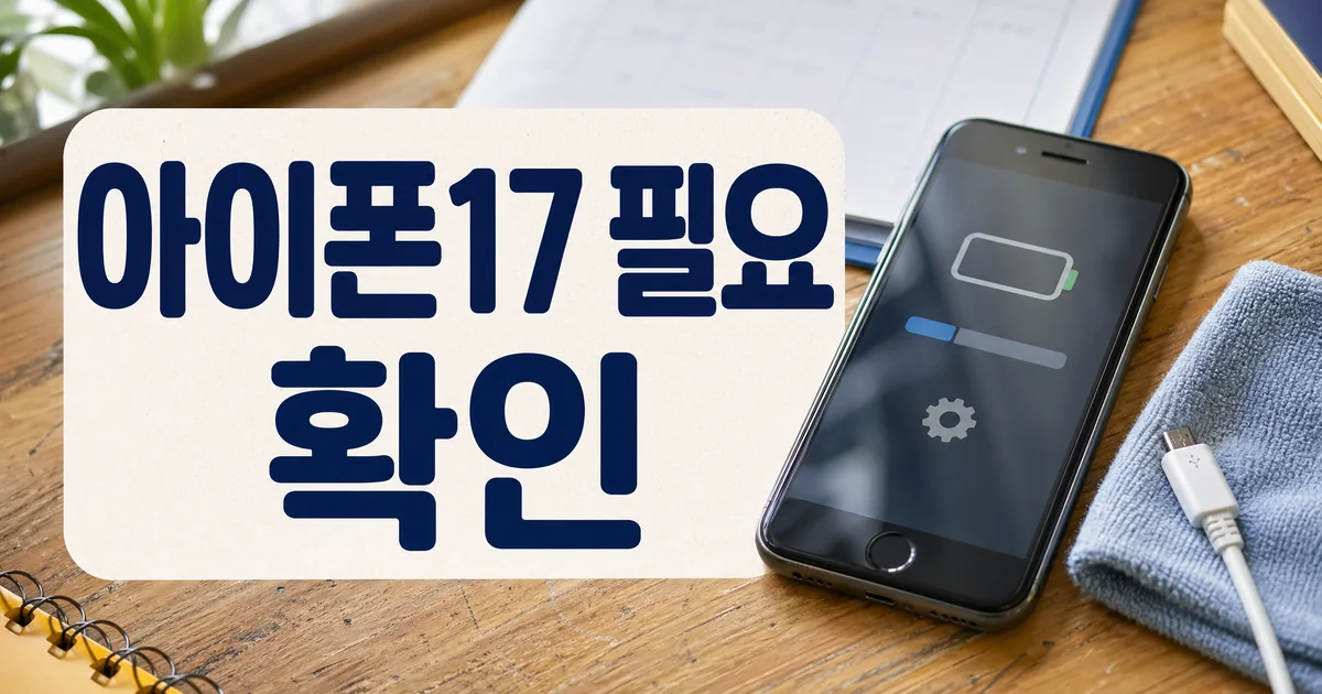 아이폰17 필요 없이 구형 아이폰을 새것처럼 쓰는 5가지 꿀팁 대표 이미지