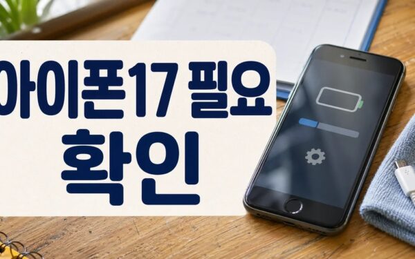 아이폰17 필요없다? 구형 아이폰 새것처럼 만드는 5가지 꿀팁 실무 활용 체크리스트