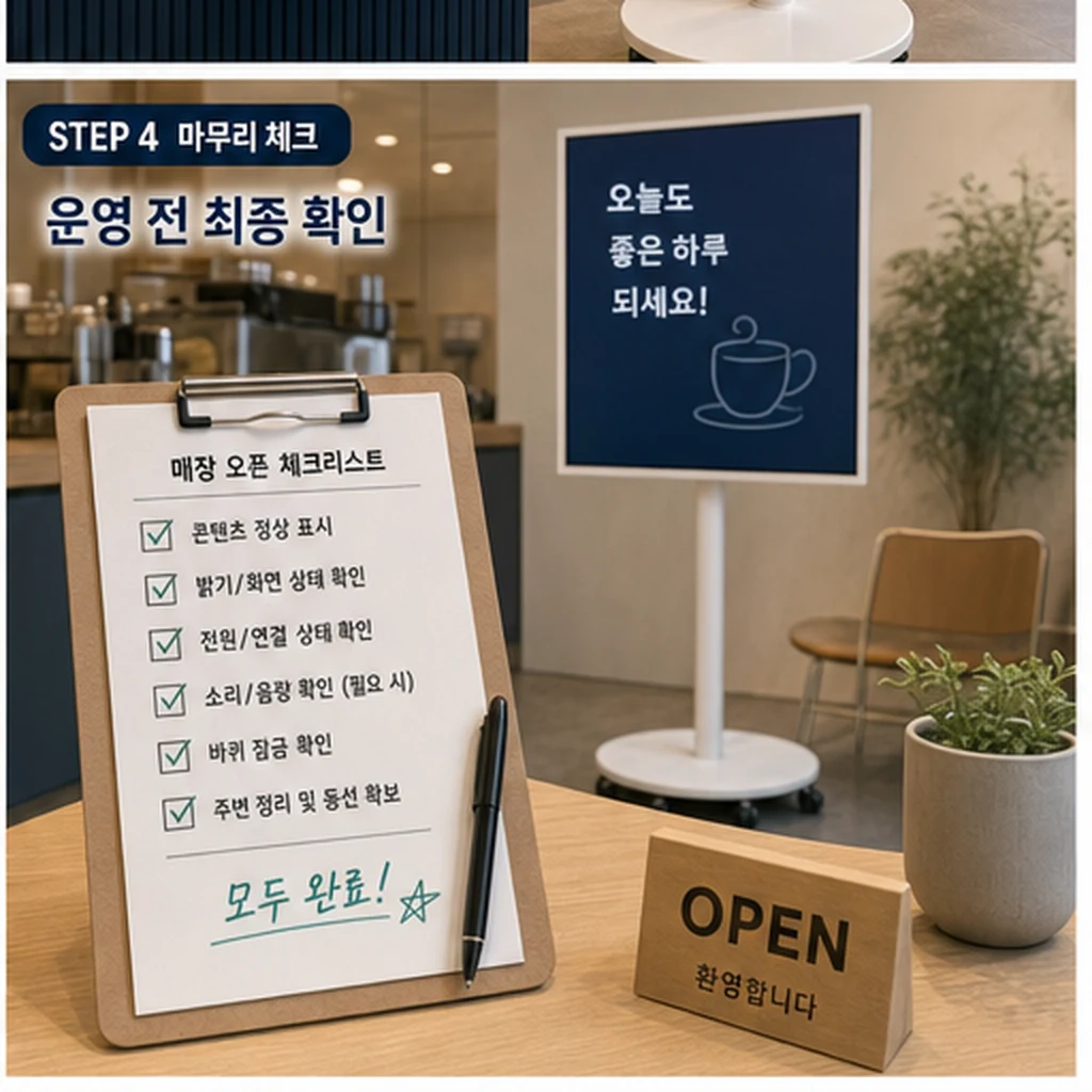 소상공인 매장 운영 전 무빙스타일 최종 체크 이미지
