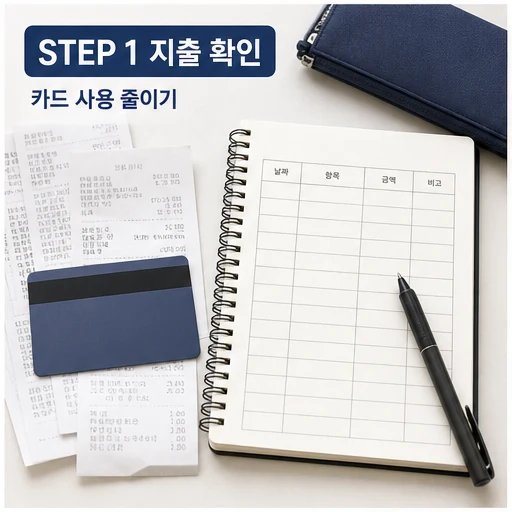 카드 없애니 돈이 모이네 MZ 현금 챌린지 지출 확인 본문 이미지