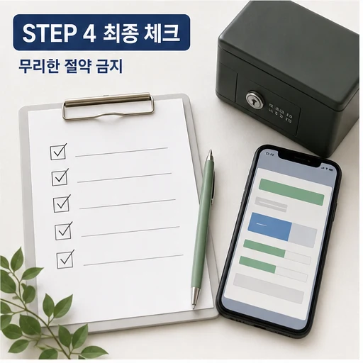 카드 없애니 돈이 모이네 MZ 현금 챌린지 최종 체크 본문 이미지