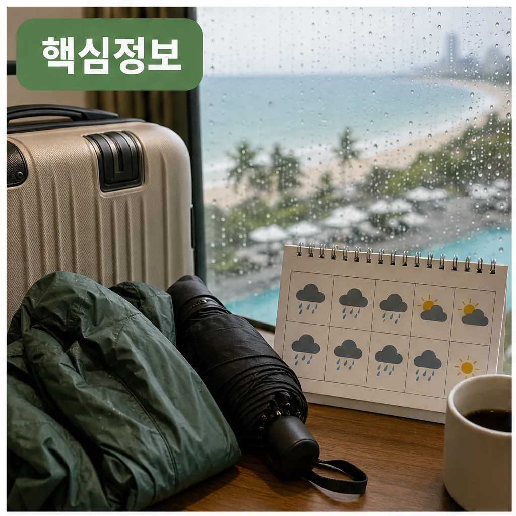 나트랑 우기 숙소와 한적한 여행 핵심 정보 이미지