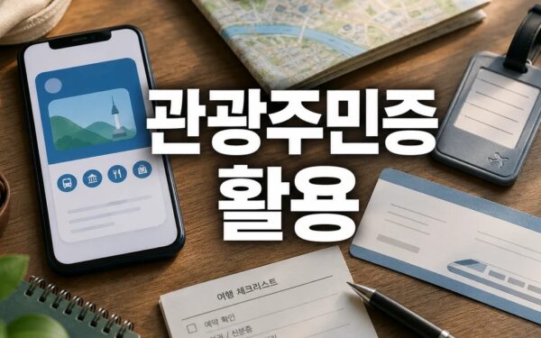 디지털관광주민증, 이제 여행도 ‘지역 주민’처럼 누린다 실무 활용 체크리스트