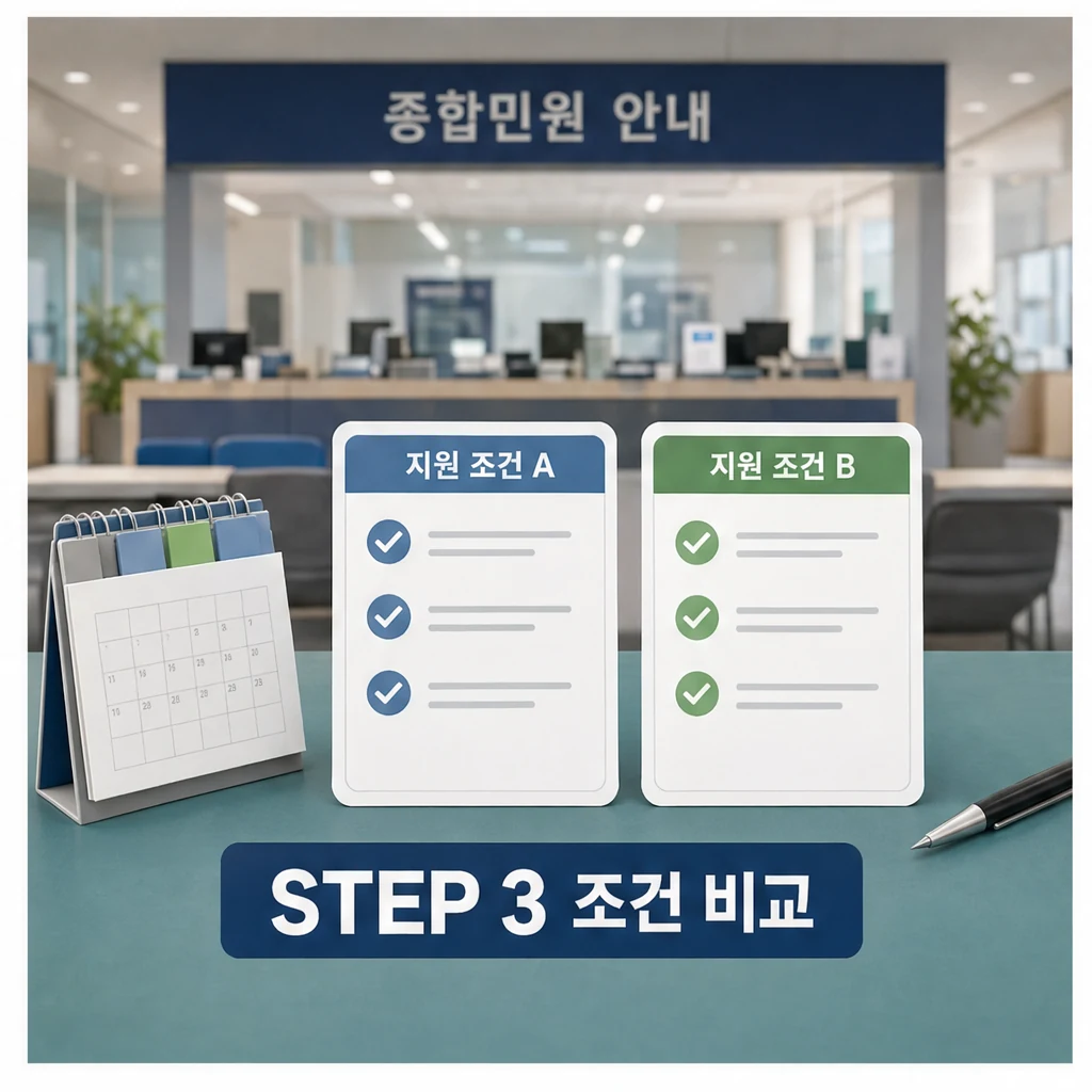 서울 생활 변화 조건 비교 본문 이미지