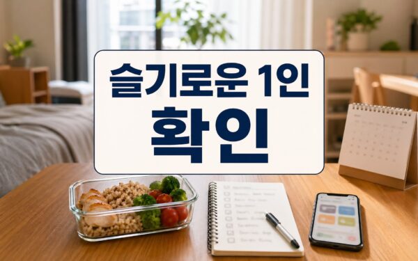 ‘슬기로운 1인 생활’ 패밀리서울과 함께 완성! 핵심 요약과 확인사항