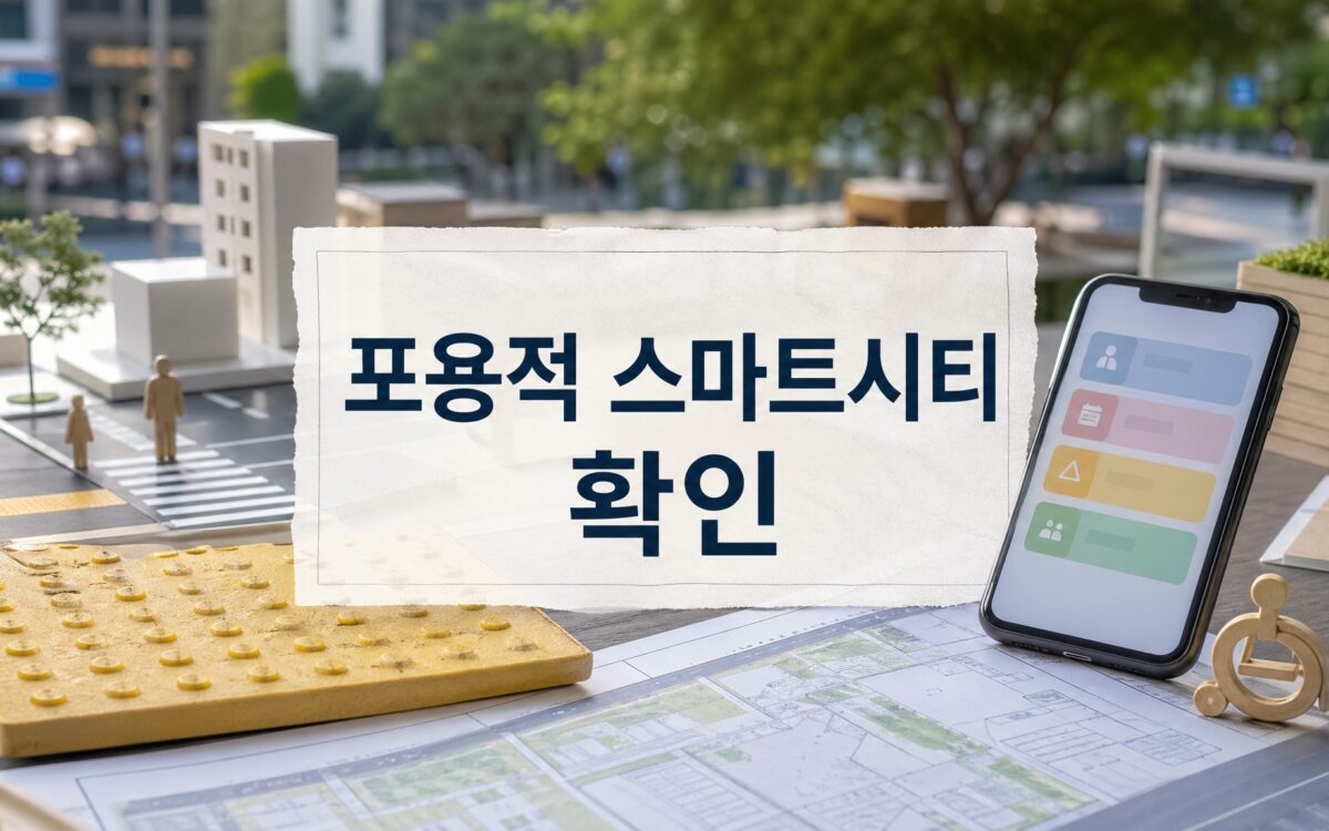 ‘포용적 스마트시티’를 위해 필요한 것은? FAQ와 핵심 정리