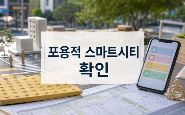 ‘포용적 스마트시티’를 위해 필요한 것은? FAQ와 핵심 정리