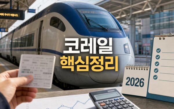 코레일 사장 15년째 요금 동결에 재무 2026 적용일과 확인 방법 총정리
