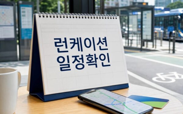 런케이션 2026 일정과 교통 확인 방법 총정리 최신 기준 정리