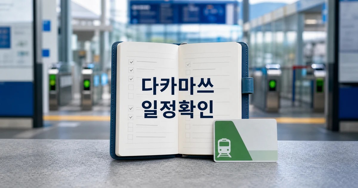 다카마쓰 일정과 교통 확인 방법을 정리한 여행 준비 대표 썸네일