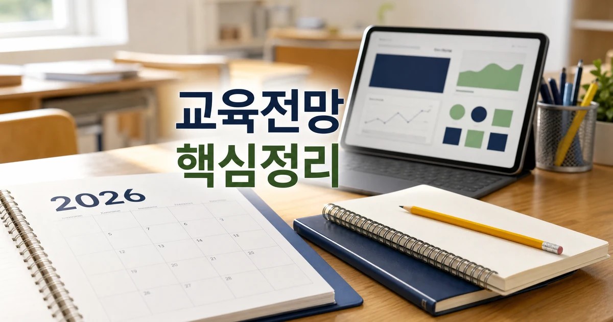 2025년 교육 돌아보기와 2026년 교육 전망 핵심 정리 대표 이미지
