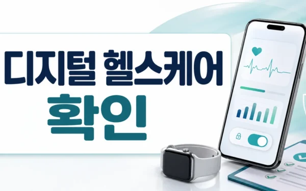 디지털 헬스케어에 대한 국민 인식조사 핵심 요약과 확인사항