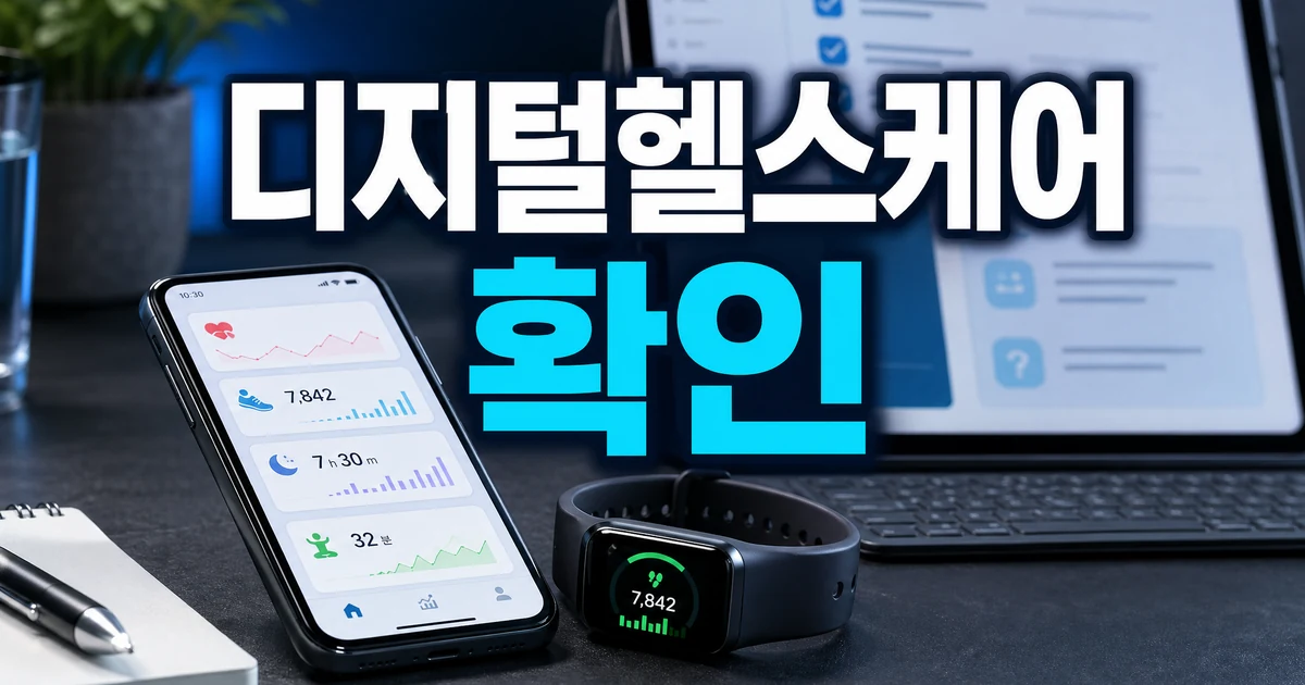 디지털헬스케어 현재와 미래 확인 썸네일