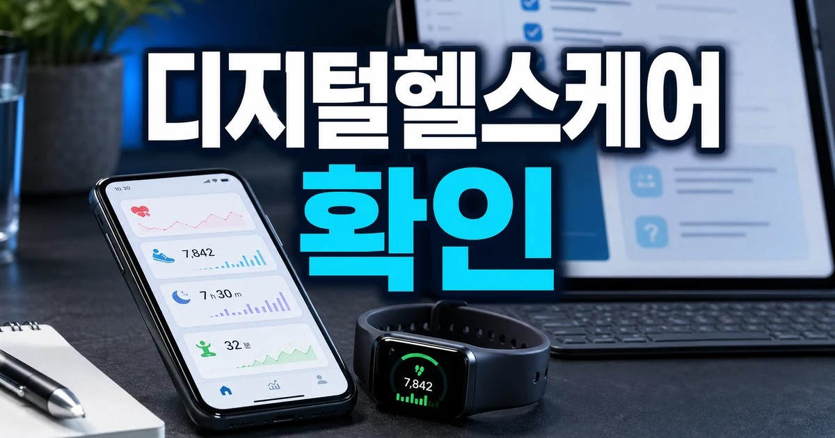 디지털헬스케어 현재와 미래 확인 썸네일