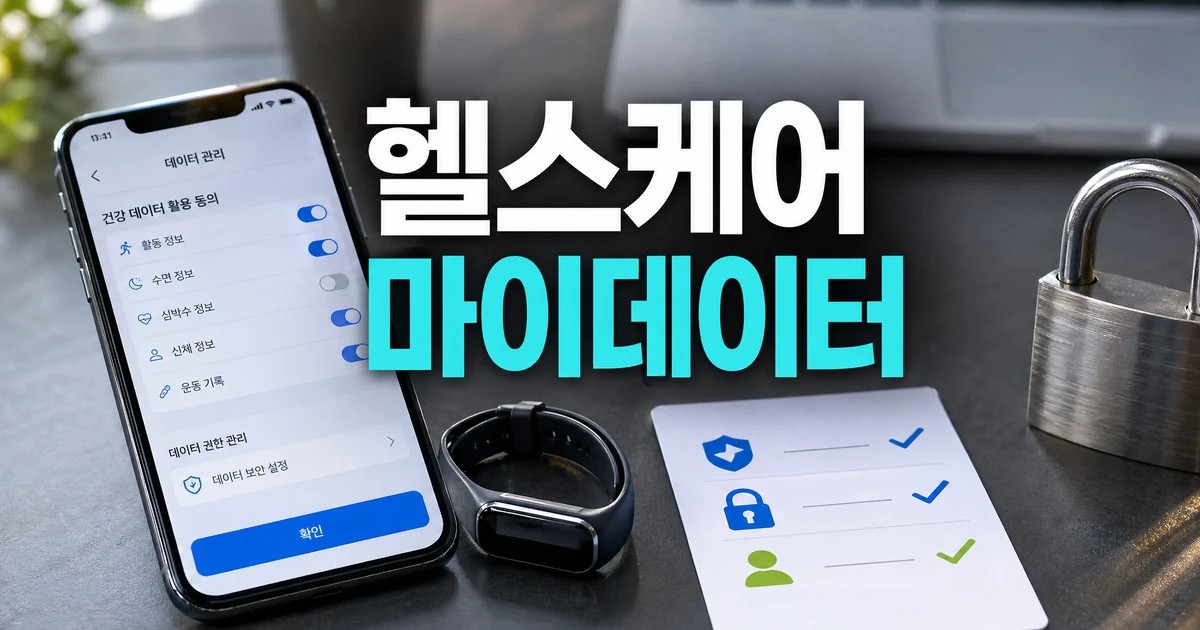‘헬스케어 마이데이터’, 데이터 주권과 보안 강화 필요 핵심 요약과 확인사항 대표 썸네일