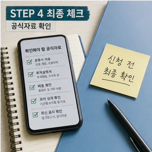 미국은행 ETF 신청 전 공식자료 최종 확인 이미지