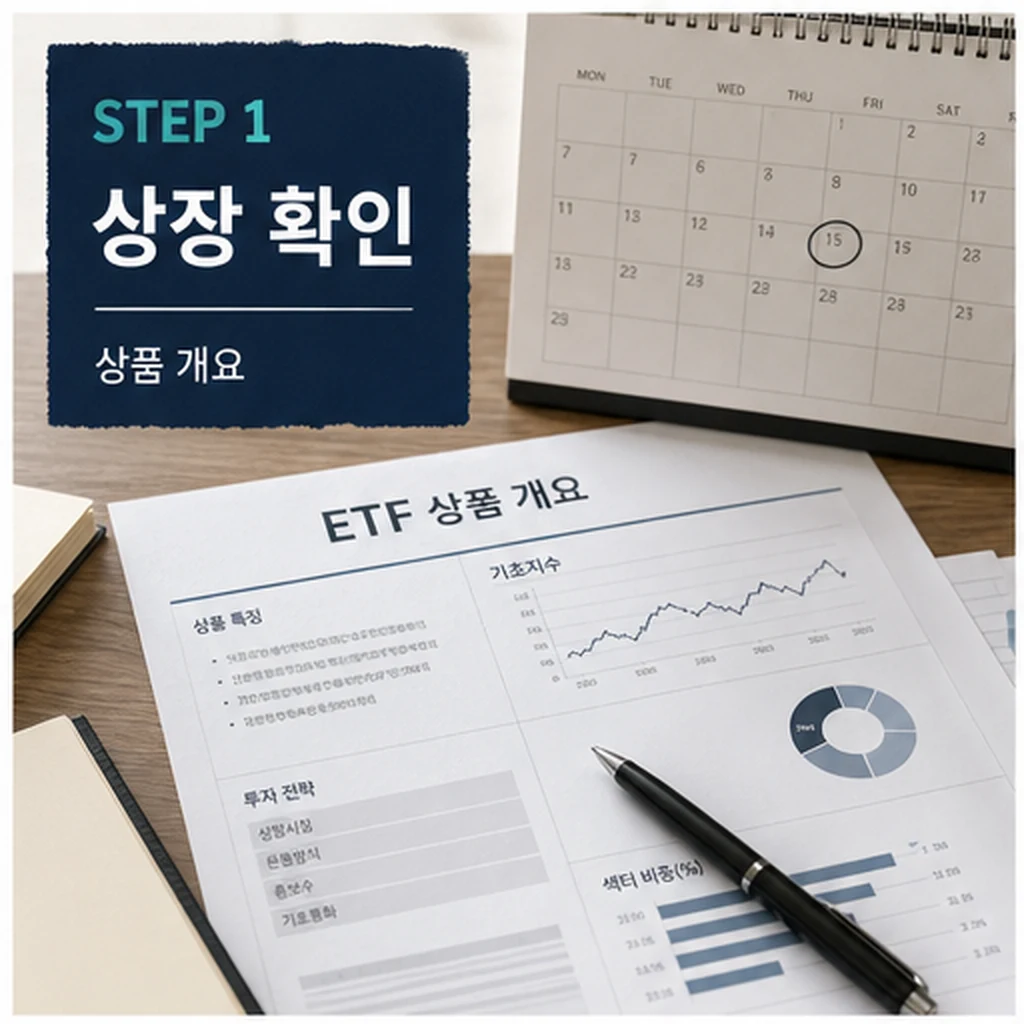 KODEX ETF 상장 상품 개요 확인 이미지