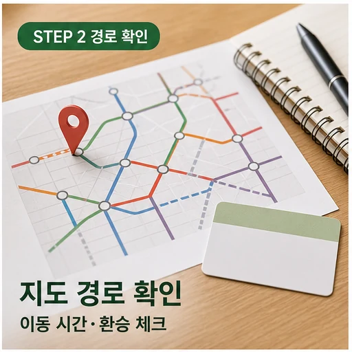 "한국여행 편하게"...네이버 지도, 영·중·일 언어로 지원 주의사항과 확인 포인트 본문 이미지 2 - 경로 확인