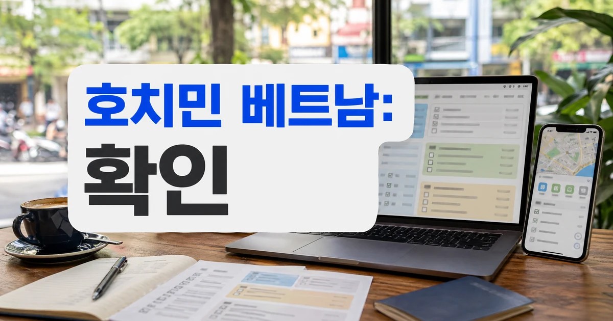 호치민, 베트남:디지털 노마드, 한달 살기, 워케이션팁 주의사항과 확인 포인트 대표 썸네일