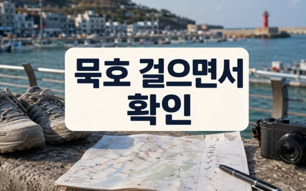 묵호, 걸으면서 즐기는 항구 소도시 여행 방문 전 준비 가이드