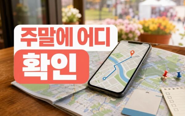 “주말에 어디 가?” 물음에 답해줄 ‘마법의 지도’ 주의사항과 확인 포인트