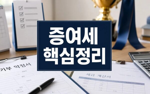 국위선양 기부 활동에 증여세 폭탄 핵심 정보와 확인 방법 정리