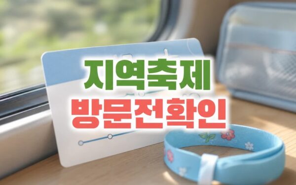 지역축제 일정과 비용, 방문 전 체크리스트 일정·교통·비용 정리