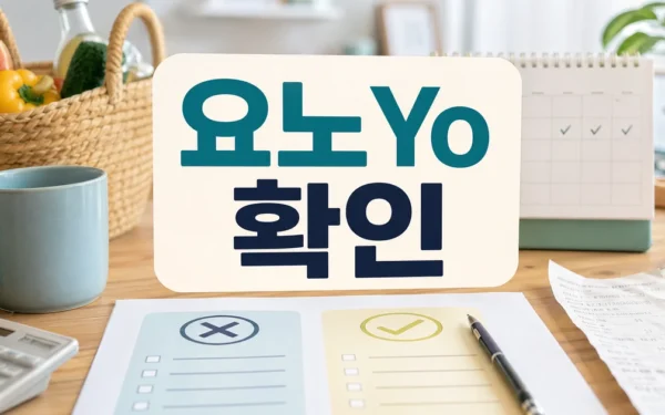 “요노(Yo, No)” 시대 “요예스(Yo, Yes)” 되기 초보자를 위한 정리