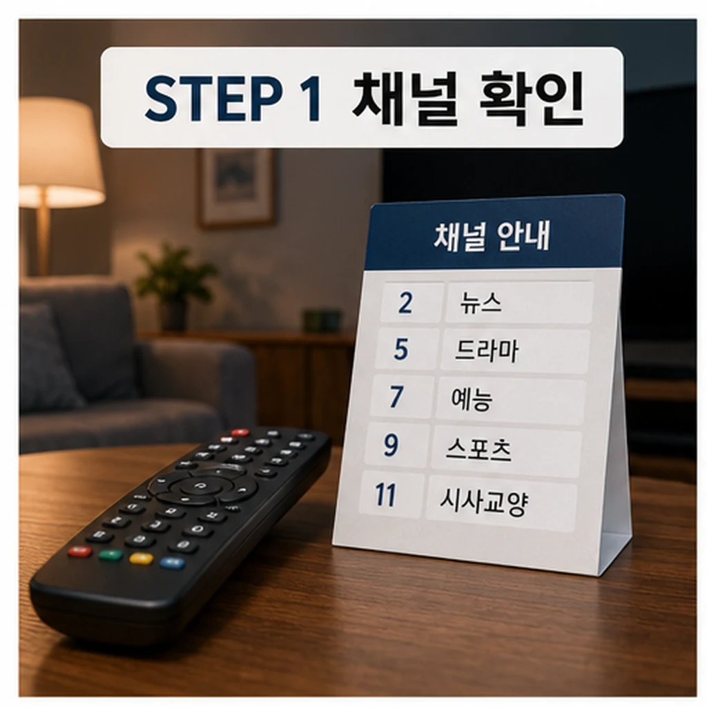 YTN2 채널 출범 전 채널 확인 이미지