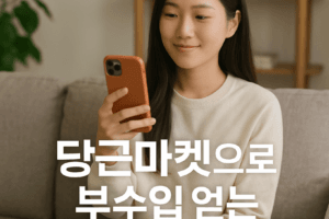 2025년 당근마켓 부수입 전략, 실효성 100% 비밀 공개!