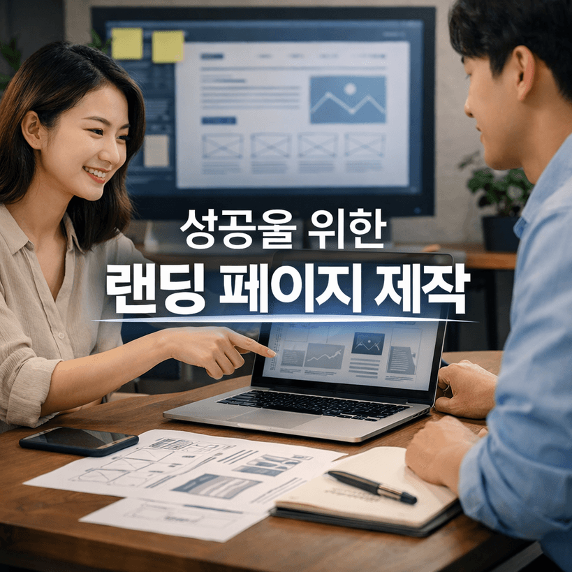 랜딩페이지 필수 요소 5가지, 데이터로 정리