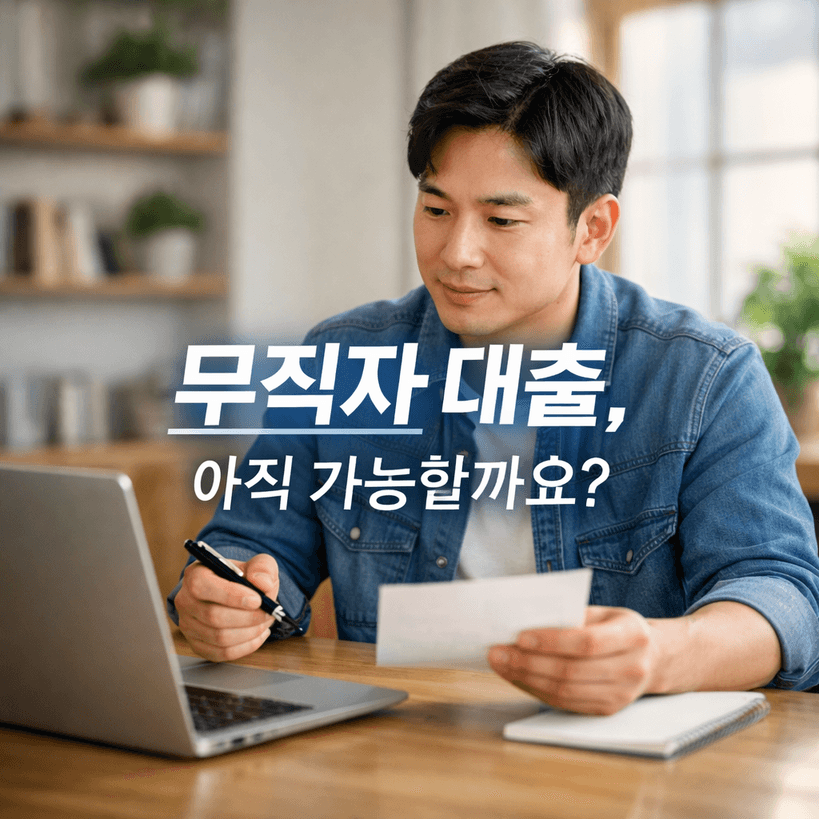 무직자 대출 완전정리 2026 최신조건