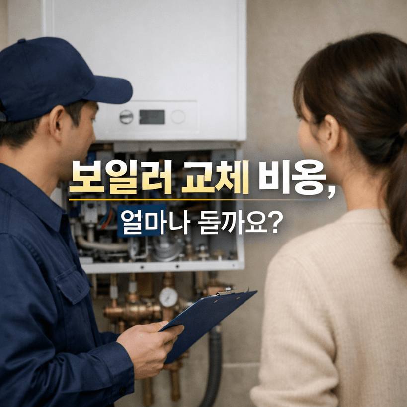 보일러 교체 비용 2026 완전정리 아파트편
