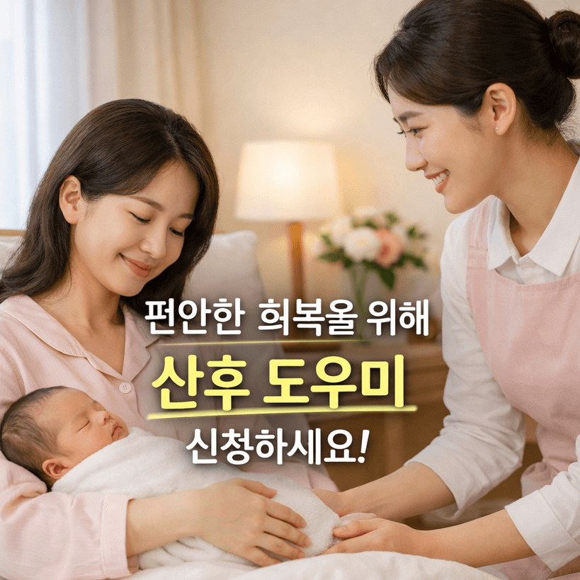 정부지원 산후도우미 2026 신청 꿀팁