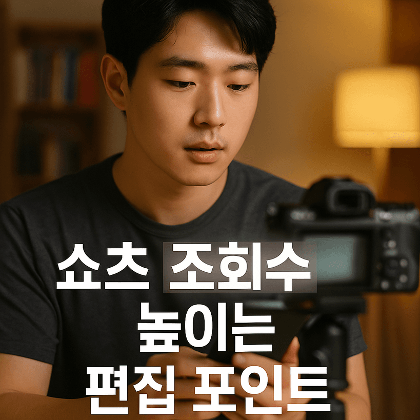 유튜브 쇼츠 조회수 높이는 10가지 핵심 편집법