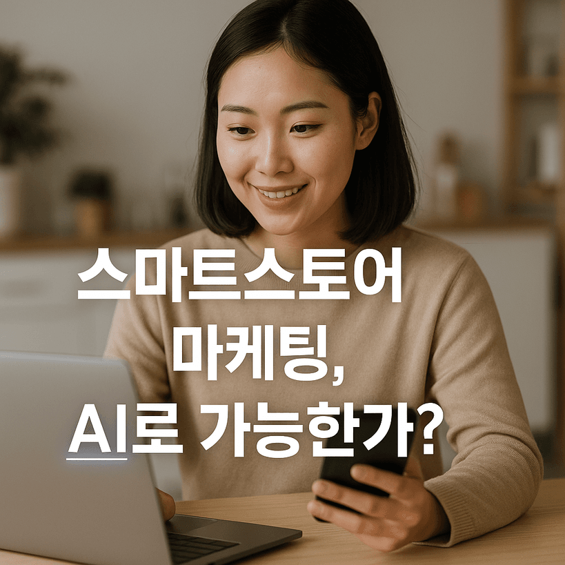 스마트스토어 마케팅, AI로 가능한가? 2025 매출 혁신의 비밀
