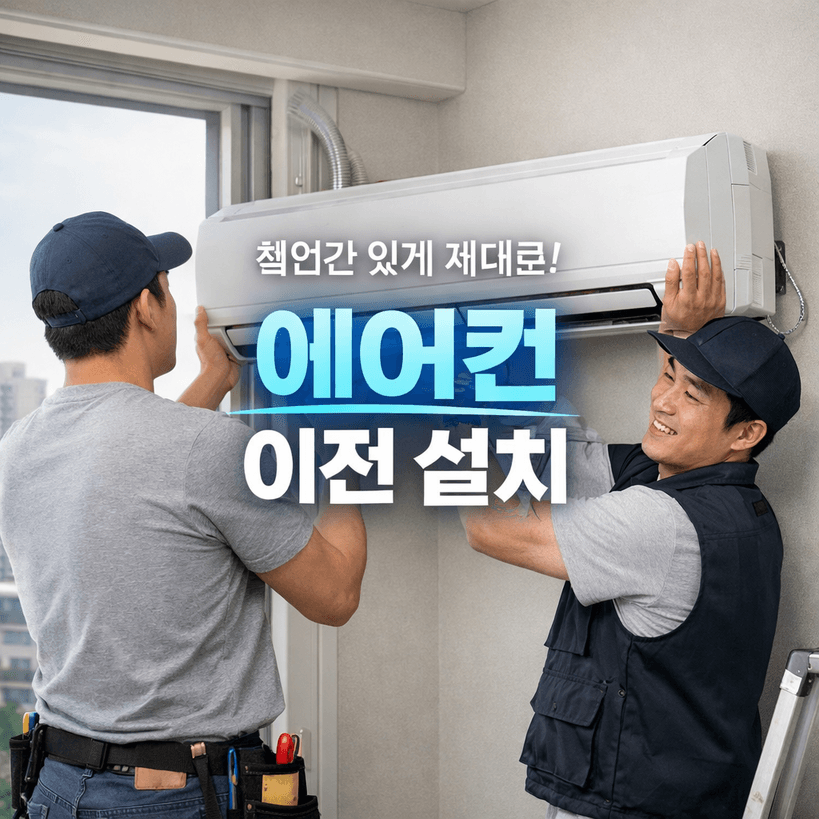 에어컨 이전 설치 완전 정복 가이드