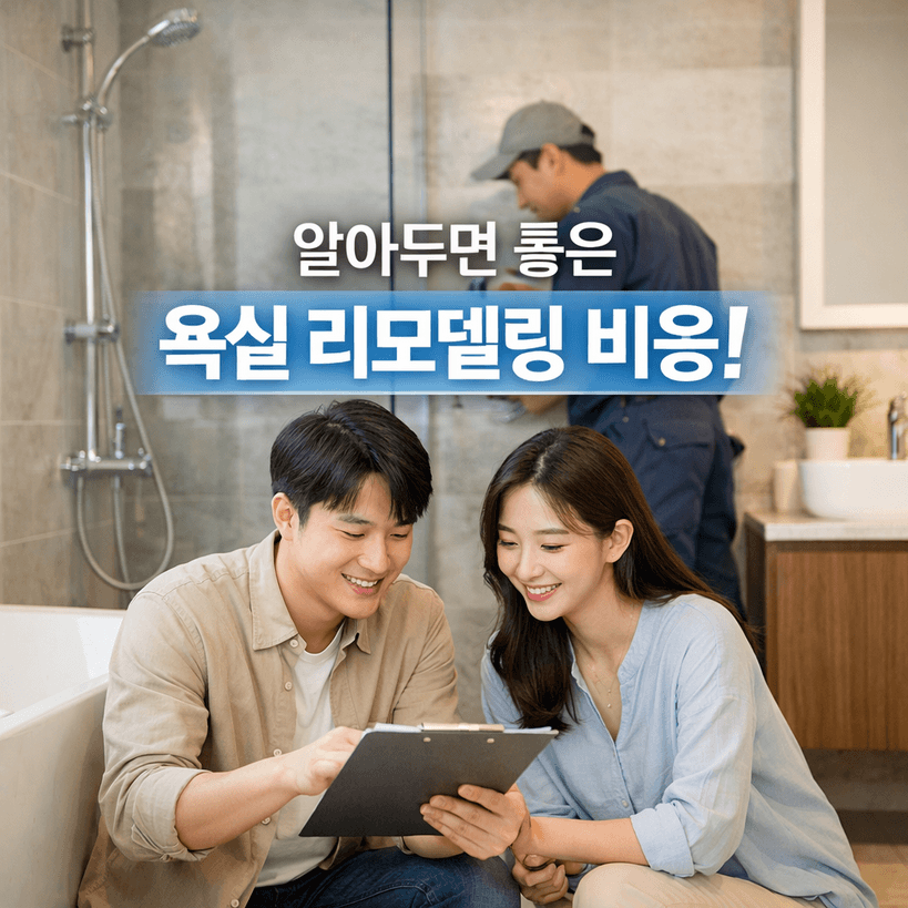 2026년 욕실 리모델링 비용 완전정리