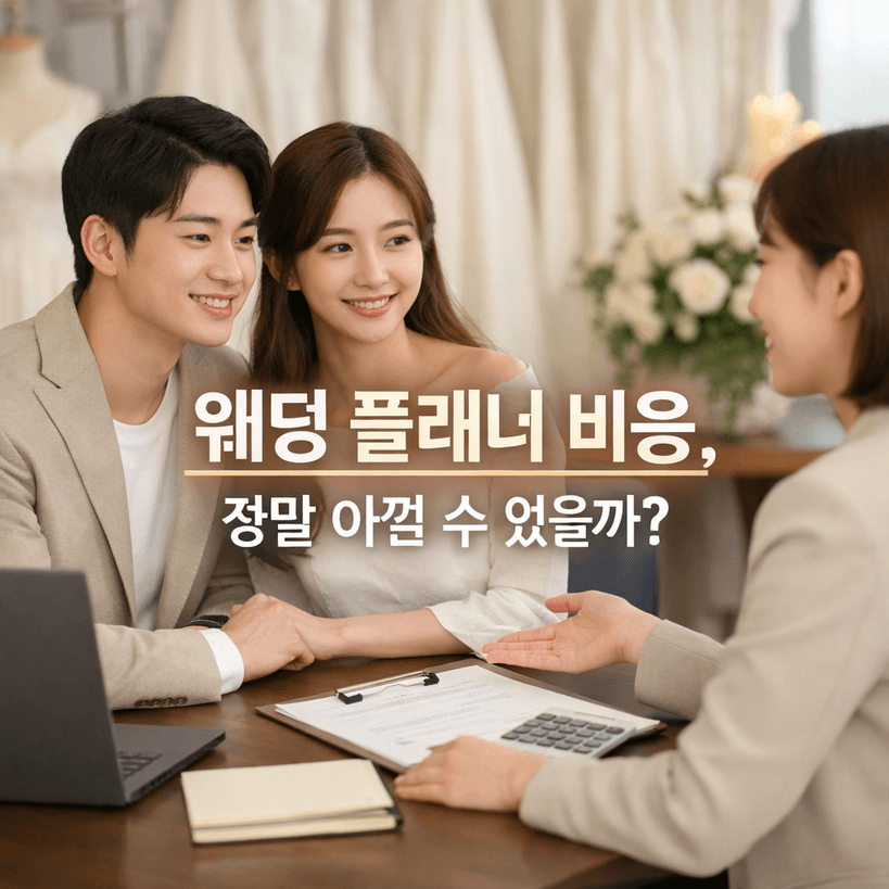 웨딩 플래너 비용 한눈에 정리와 절약 팁, 결혼준비 2026