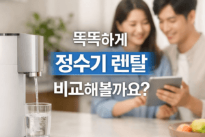 정수기 렌탈 vs 구매, 5년·장기 비용 비교가이드완전