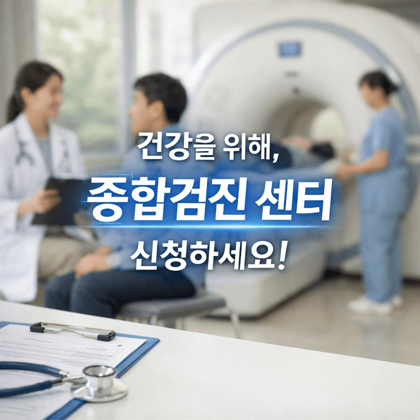 2025년 종합검진 센터 신청과 국가건강검진 예약 완전정복!