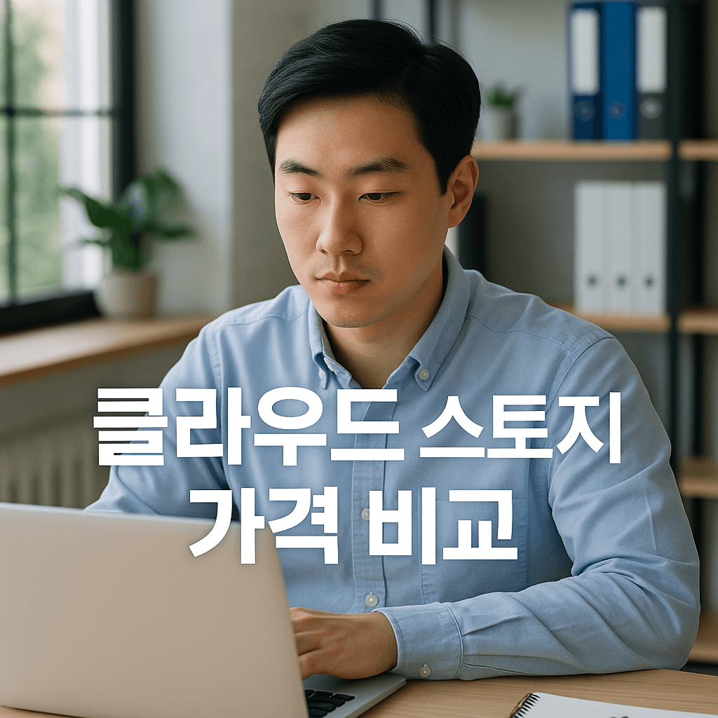 클라우드 스토리지 가격 비교