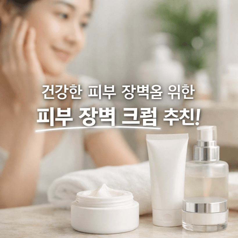 [2025년 최신] 피부 장벽 크림 추천 5가지와 선택 꿀팁