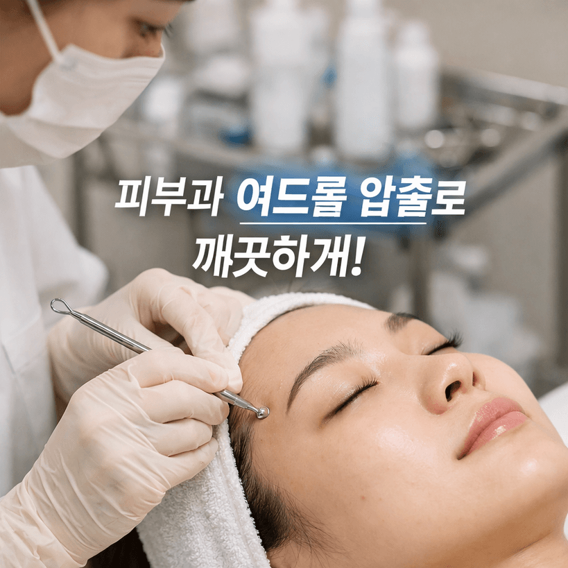 피부과 여드름 압출 치료 완전 정리: 비용부터 효과까지 숫자로 보는 2025 최신 데이터